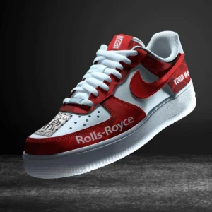 Rolls Royce Air Low-Top Sneakers, CAR All Over Print Air Low-Top Sneakers - Red CAR3103202087
