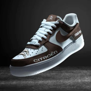 Citroen Air Low-Top Sneakers, CAR All Over Print Air Low-Top Sneakers - Brown CAR3103202092