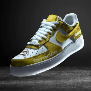 Citroen Air Low-Top Sneakers, CAR All Over Print Air Low-Top Sneakers - Yellow CAR3103202092
