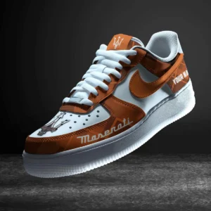 Maserati Air Low-Top Sneakers, CAR All Over Print Air Low-Top Sneakers - Orange CAR3103202094