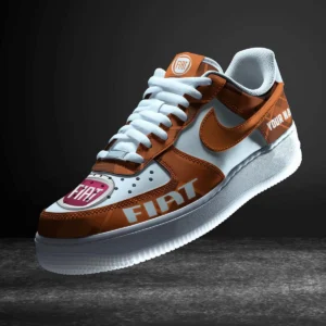 Fiat Air Low-Top Sneakers, CAR All Over Print Air Low-Top Sneakers - Orange CAR3103202097