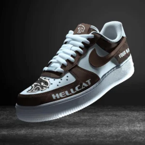 Hellcat Air Low-Top Sneakers, CAR All Over Print Air Low-Top Sneakers - Brown CAR3103202098