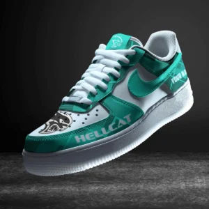 Hellcat Air Low-Top Sneakers, CAR All Over Print Air Low-Top Sneakers - Cyan CAR3103202098