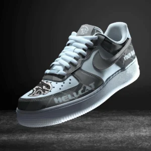 Hellcat Air Low-Top Sneakers, CAR All Over Print Air Low-Top Sneakers - Grey CAR3103202098