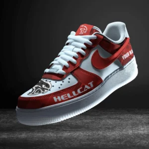 Hellcat Air Low-Top Sneakers, CAR All Over Print Air Low-Top Sneakers - Red CAR3103202098