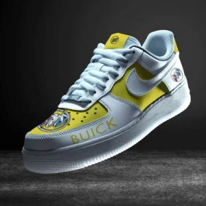 Buick Air Low-Top Sneakers, CAR All Over Print Air Low-Top Sneakers - Yellow CAR316032247