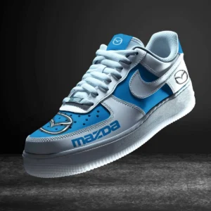 Mazda Air Low-Top Sneakers, CAR All Over Print Air Low-Top Sneakers - Blue CAR316032250