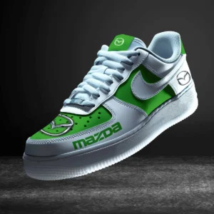 Mazda Air Low-Top Sneakers, CAR All Over Print Air Low-Top Sneakers - Green CAR316032250