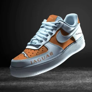Jaguar Air Low-Top Sneakers, CAR All Over Print Air Low-Top Sneakers - Orange CAR316032251