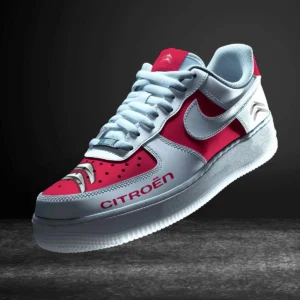 Citroen Air Low-Top Sneakers, CAR All Over Print Air Low-Top Sneakers - Red CAR316032252