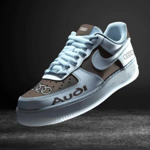 Audi Air Low-Top Sneakers, CAR All Over Print Air Low-Top Sneakers - Brown CAR316032255