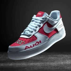 Audi Air Low-Top Sneakers, CAR All Over Print Air Low-Top Sneakers - Red CAR316032255
