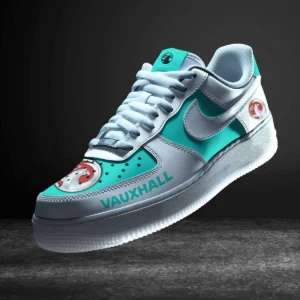 Vauxhall Air Low-Top Sneakers, CAR All Over Print Air Low-Top Sneakers - Cyan CAR316032256