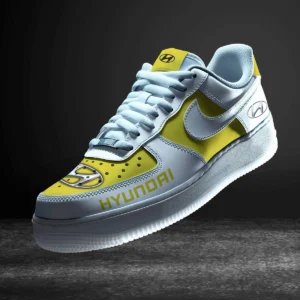 Hyundai Air Low-Top Sneakers, CAR All Over Print Air Low-Top Sneakers - Yellow CAR316032259