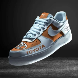 Toyota Air Low-Top Sneakers, CAR All Over Print Air Low-Top Sneakers - Orange CAR316032260