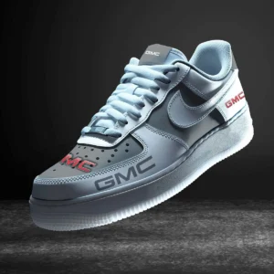 GMC Air Low-Top Sneakers, CAR All Over Print Air Low-Top Sneakers - Gray CAR316032262