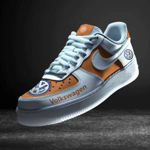 Volkswagen Air Low-Top Sneakers, CAR All Over Print Air Low-Top Sneakers - Orange CAR316032263