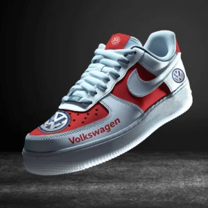 Volkswagen Air Low-Top Sneakers, CAR All Over Print Air Low-Top Sneakers - Red CAR316032263