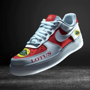 Lotus Air Low-Top Sneakers, CAR All Over Print Air Low-Top Sneakers - Red CAR316032270