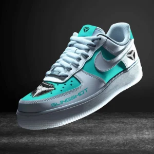 Polaris Slingshot Air Low-Top Sneakers, CAR All Over Print Air Low-Top Sneakers - Cyan CAR316032271