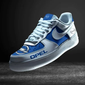 Opel Air Low-Top Sneakers, CAR All Over Print Air Low-Top Sneakers - Blue CAR316032277