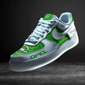 Opel Air Low-Top Sneakers, CAR All Over Print Air Low-Top Sneakers - Green CAR316032277