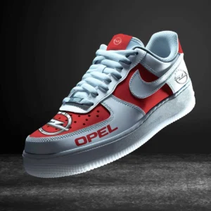 Opel Air Low-Top Sneakers, CAR All Over Print Air Low-Top Sneakers - Red CAR316032277