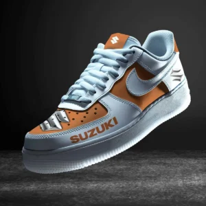 Suzuki Air Low-Top Sneakers, CAR All Over Print Air Low-Top Sneakers - Orange CAR316032283