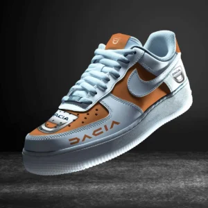 Dacia Air Low-Top Sneakers, CAR All Over Print Air Low-Top Sneakers - Orange CAR316032286