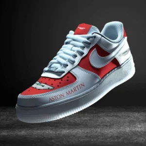 Aston Martin Air Low-Top Sneakers, CAR All Over Print Air Low-Top Sneakers - Red CAR316032290