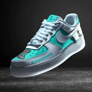 SVT Corba Air Low-Top Sneakers, CAR All Over Print Air Low-Top Sneakers - Cyan CAR316032293
