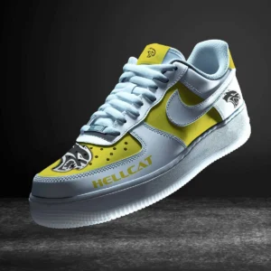 Hellcat Air Low-Top Sneakers, CAR All Over Print Air Low-Top Sneakers - Yellow CAR316032294