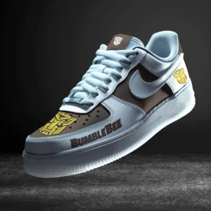 Bumblebee Air Low-Top Sneakers, CAR All Over Print Air Low-Top Sneakers - Brown CAR316032296