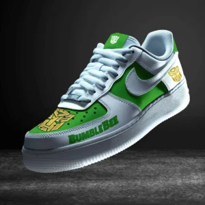 Bumblebee Air Low-Top Sneakers, CAR All Over Print Air Low-Top Sneakers - Green CAR316032296