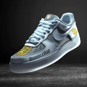 Bumblebee Air Low-Top Sneakers, CAR All Over Print Air Low-Top Sneakers - Gray CAR316032296