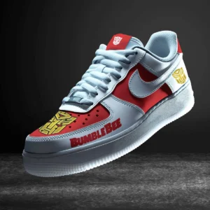 Bumblebee Air Low-Top Sneakers, CAR All Over Print Air Low-Top Sneakers - Red CAR316032296