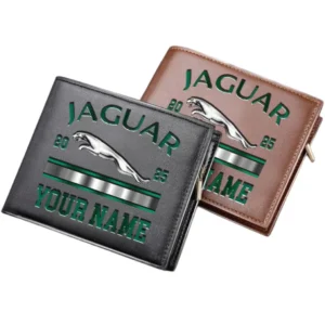 Jaguar Cars Horizontal Leather Wallet, Gift For Jaguar Cars Lovers, Gift For Him, Husband, Boyfriend CAR37030425072