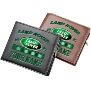 Land Rover Horizontal Leather Wallet, Gift For Land Rover Lovers, Gift For Him, Husband, Boyfriend CAR37030425080