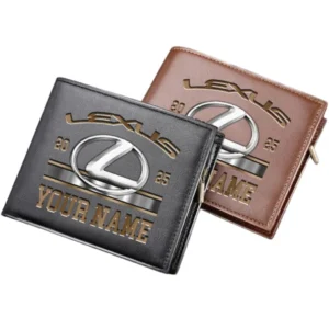 Lexus Horizontal Leather Wallet, Gift For Lexus Lovers, Gift For Him, Husband, Boyfriend CAR37030425081