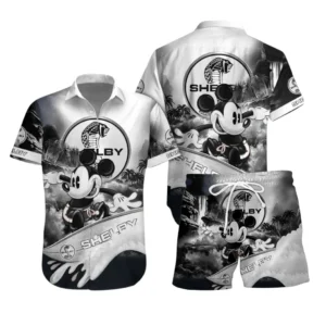 Ford Shelby Hawaiian Shirt Set, Gift For Ford Shelby Lovers, Gift For Him, Husband, Boyfriend CAR53030625039