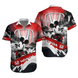 Honda Hawaiian Shirt For Men, Gift For Honda Lovers, Gift For Him, Husband, Boyfriend CAR53030625051