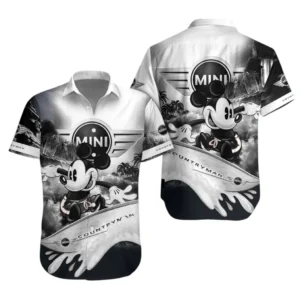 Mini Countryman Hawaiian Shirt For Men, Gift For Mini Countryman Lovers, Gift For Him, Husband, Boyfriend CAR53030625083