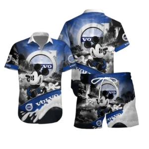 Volvo Hawaiian Shirt Set, Gift For Volvo Lovers, Gift For Him, Husband, Boyfriend CAR53030625118