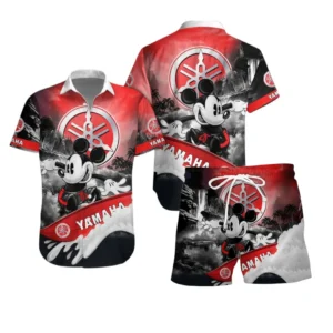 Yamaha Hawaiian Shirt Set, Gift For Yamaha Lovers, Gift For Him, Husband, Boyfriend CAR53030625119