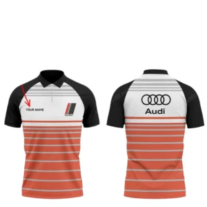 Audi Zipper Polo Shirt, Gift For Audi Lovers, Gift For Him, Husband, Boyfriend CAR93031025237