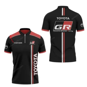 Toyota Zipper Polo Shirt, Gift For Toyota Lovers, Gift For Him, Husband, Boyfriend CAR93031025260