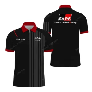 Toyota Zipper Polo Shirt, Gift For Toyota Lovers, Gift For Him, Husband, Boyfriend CAR93031025263