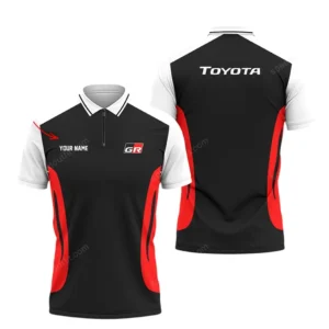 Toyota Zipper Polo Shirt, Gift For Toyota Lovers, Gift For Him, Husband, Boyfriend CAR93031025266