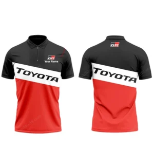 Toyota Zipper Polo Shirt, Gift For Toyota Lovers, Gift For Him, Husband, Boyfriend CAR93031025269
