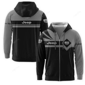 Jeep Zipper Hoodie, Gift For Jeep Lovers, Gift For Him, Husband, Boyfriend CAR9803032538